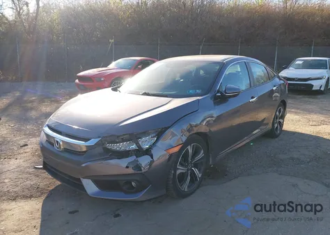2016 Honda Civic Touring из США, поврежденный, VIN 2HGFC1F95GH658983